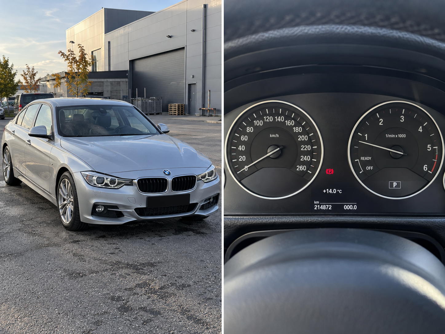 BMW 320d F30 — външен вид и табло